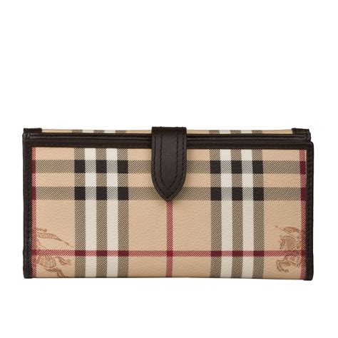 burberry plaid wallet.